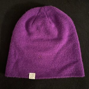 Coal Purple Beanie
